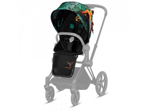 Cybex e-Priam 2.0 + Cloud Z I-size Birds of Paradise Bērnu rati 3in1