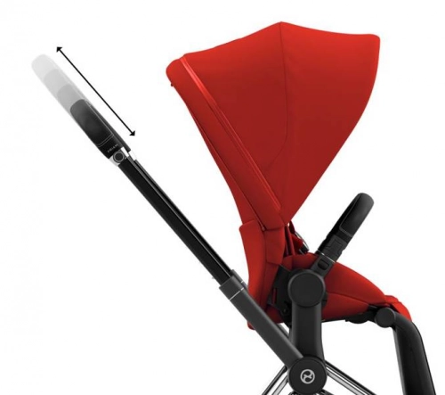 Cybex e-Priam Autumn Gold Chrome black frame Детская коляска 4 в 1