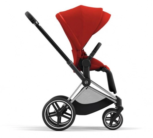 Cybex e-Priam Autumn Gold Chrome black frame Детская коляска 4 в 1