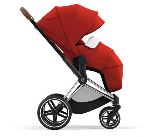 Cybex e-Priam Autumn Gold Chrome brown frame Bērnu rati 4in1