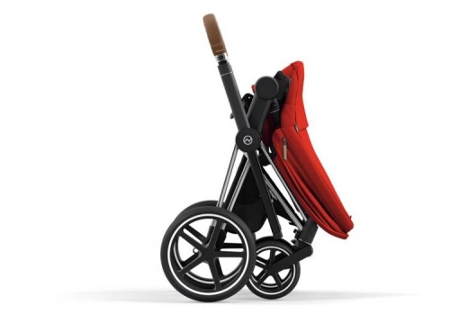 Cybex e-Priam Autumn Gold Chrome brown frame Bērnu rati 4in1