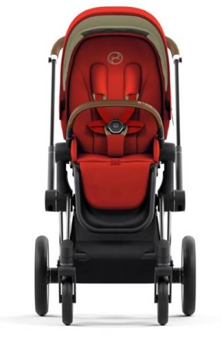 Cybex e-Priam Autumn Gold Chrome brown frame Bērnu rati 4in1