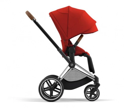 Cybex e-Priam Autumn Gold Chrome brown frame Bērnu rati 4in1