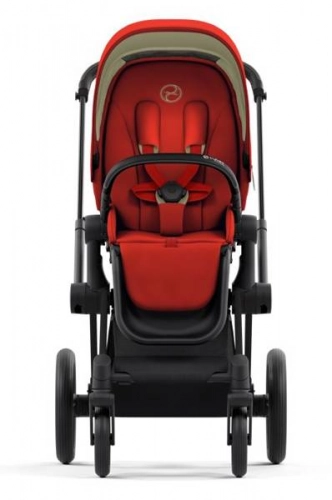 Cybex e-Priam Autumn Gold Matt black frame Bērnu rati 4in1