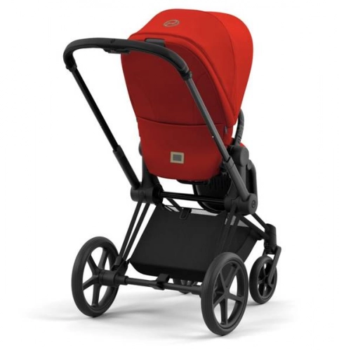 Cybex e-Priam Autumn Gold Matt black frame Bērnu rati 4in1