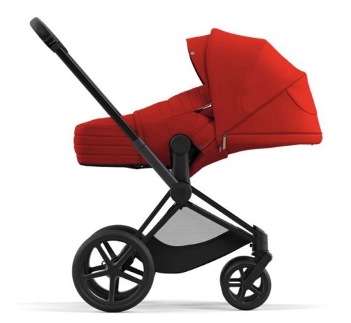 Cybex e-Priam Autumn Gold Matt black frame Bērnu rati 4in1