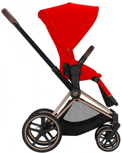 Cybex e-Priam Autumn Gold Rosegold frame Bērnu rati 4in1