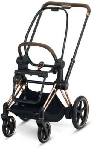 Cybex e-Priam Autumn Gold Rosegold frame Прогулочная коляска