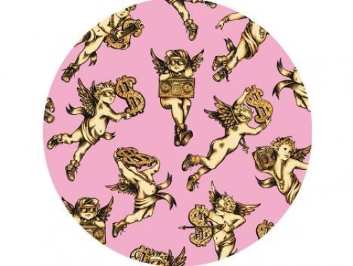 Cybex e-Priam Cherub Pink by Jeremy Scott Детская коляска 2 в 1