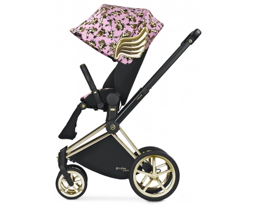 Cybex e-Priam Cherub Pink by Jeremy Scott Детская коляска 2 в 1