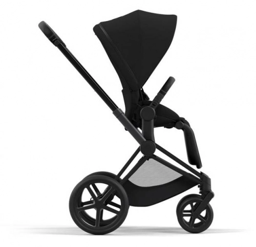 Cybex e-Priam Deep Black Matt black frame Bērnu rati 4in1