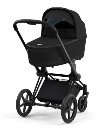 Cybex e-Priam Deep Black Matt black frame Bērnu rati 4in1