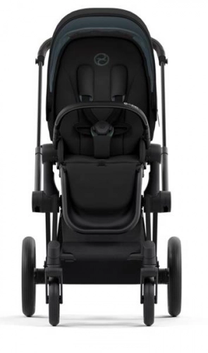 Cybex e-Priam Deep Black Matt black frame Bērnu rati 4in1