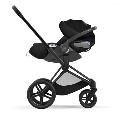 Cybex e-Priam Deep Black Matt black frame Bērnu rati 4in1
