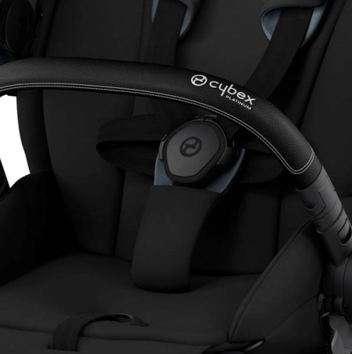 Cybex e-Priam Deep Black Matt black frame Bērnu rati 4in1