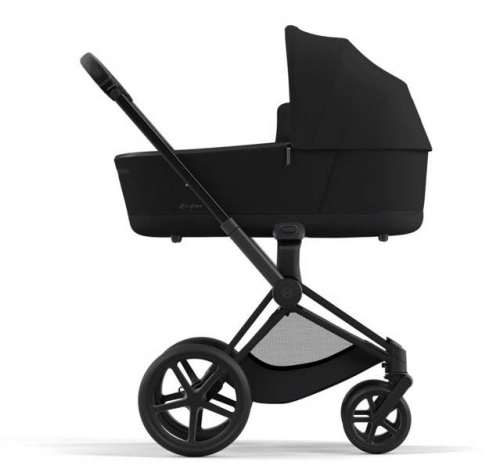 Cybex e-Priam Deep Black Matt black frame Bērnu rati 4in1