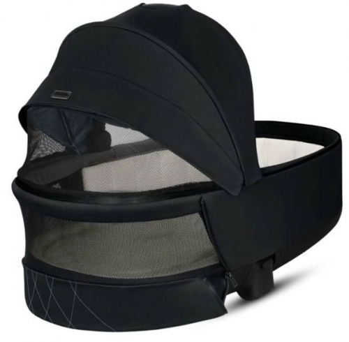 Cybex e-Priam Deep Black Rosegold frame Bērnu rati 4in1