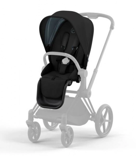 Cybex e-Priam Deep Black Rosegold frame Bērnu rati 4in1