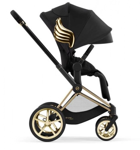 Cybex e-Priam Jeremy Scott Black Wings Детская коляска 2 в 1