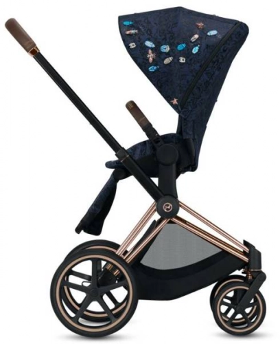 Cybex e-Priam Jewels of Nature Rosegold frame Bērnu rati 4in1