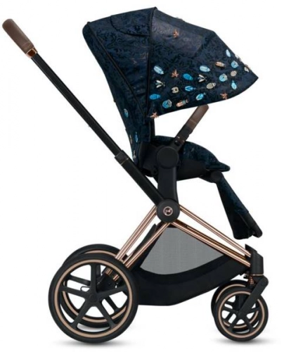 Cybex e-Priam Jewels of Nature Rosegold frame Bērnu rati 4in1