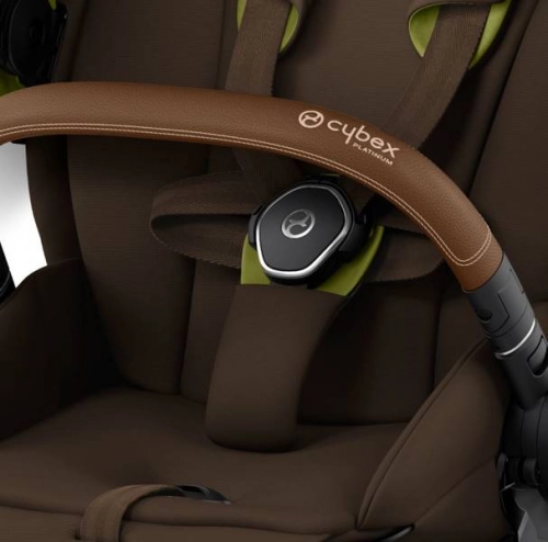 Cybex e-Priam Khaki Brown Chrome brown frame Bērnu rati 4in1