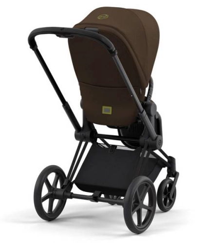 Cybex e-Priam Khaki Brown Matt black frame Bērnu rati 4in1
