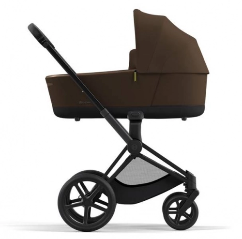 Cybex e-Priam Khaki Brown Matt black frame Bērnu rati 4in1