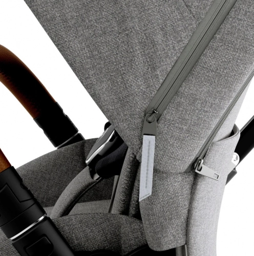 Cybex e-Priam Manhattan Grey Plus Rosegold frame Bērnu rati 4in1