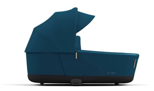 Cybex e-Priam Mountain Blue Chrome black frame Bērnu rati 4in1