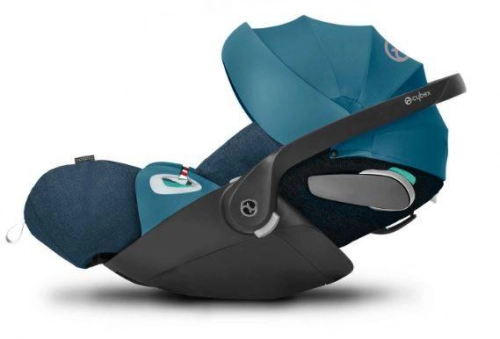 Cybex e-Priam Mountain Blue Chrome black frame Bērnu rati 4in1