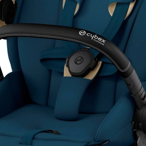 Cybex e-Priam Mountain Blue Matt black frame Bērnu rati 4in1