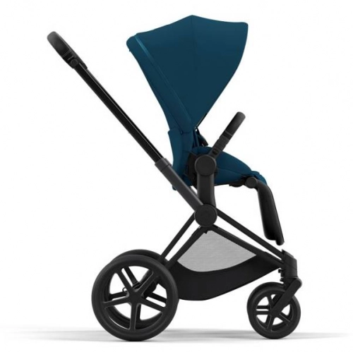 Cybex e-Priam Mountain Blue Matt black frame Bērnu rati 4in1