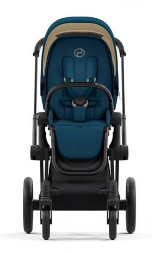 Cybex e-Priam Mountain Blue Matt black frame Bērnu rati 4in1