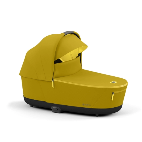 Cybex e-Priam Mustard Yellow Rosegold frame Bērnu rati 4in1