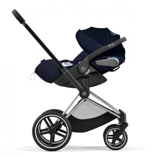Cybex e-Priam Nautical Blue Chrome black frame Bērnu rati 4in1
