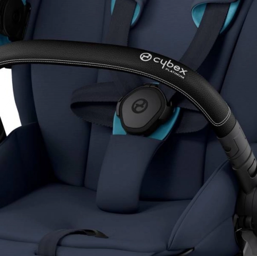 Cybex e-Priam Nautical Blue Matt black frame Bērnu rati 4in1
