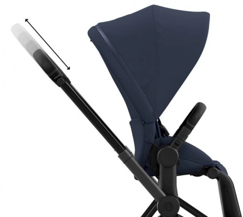 Cybex e-Priam Nautical Blue Matt black frame Bērnu rati 4in1
