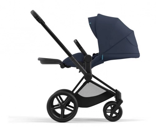 Cybex e-Priam Nautical Blue Matt black frame Bērnu rati 4in1