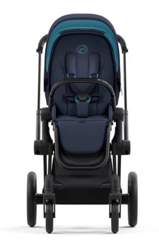 Cybex e-Priam Nautical Blue Matt black frame Bērnu rati 4in1