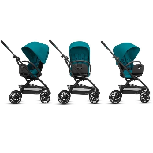 Cybex Eezy S Twist +2 Deep Black Pastaigu rati
