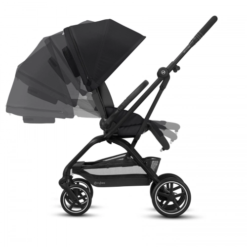 Cybex Eezy S Twist +2 Deep Black Pastaigu rati