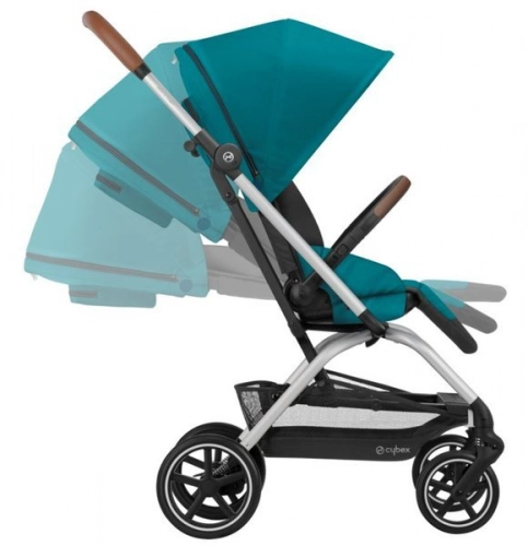 Cybex Eezy S Twist +2 River Blue Pastaigu ratiņi