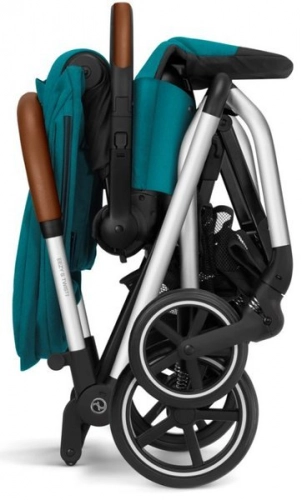 Cybex Eezy S Twist +2 River Blue Pastaigu ratiņi