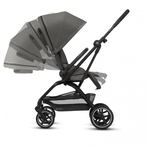 Cybex Eezy S Twist +2 Soho Grey Pastaigu rati