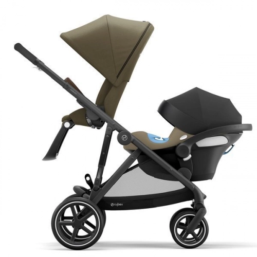 Cybex Gazelle S Cloud Beige + Aton M I-Size Dvīņu rati