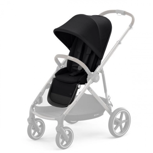 Cybex Gazelle S Deep Black Dvīņu ratiņi