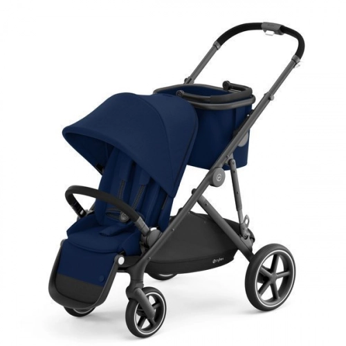 Cybex Gazelle S Navy Blue + Aton M I-Size Dvīņu rati