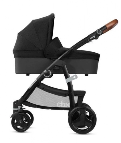 Cybex Leotie Lux Smoky Anthracite Bērnu rati 2in1