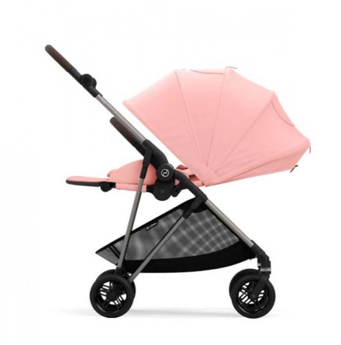Cybex Melio Hibiscus Red / Taupe Bērnu rati 2in1